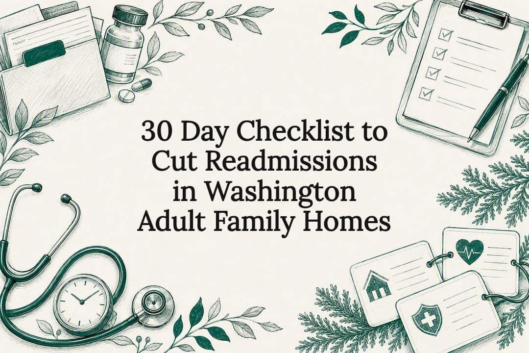 Featured image for 30 Day Checklist to Cut Readmissions in Washington Adult Family Homes