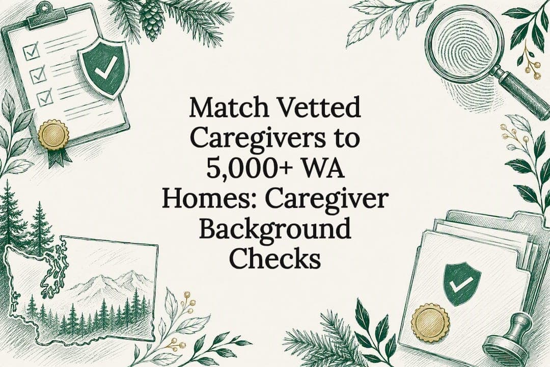 Featured image for Match Vetted Caregivers to 5,000+ WA Homes: Caregiver Background Checks