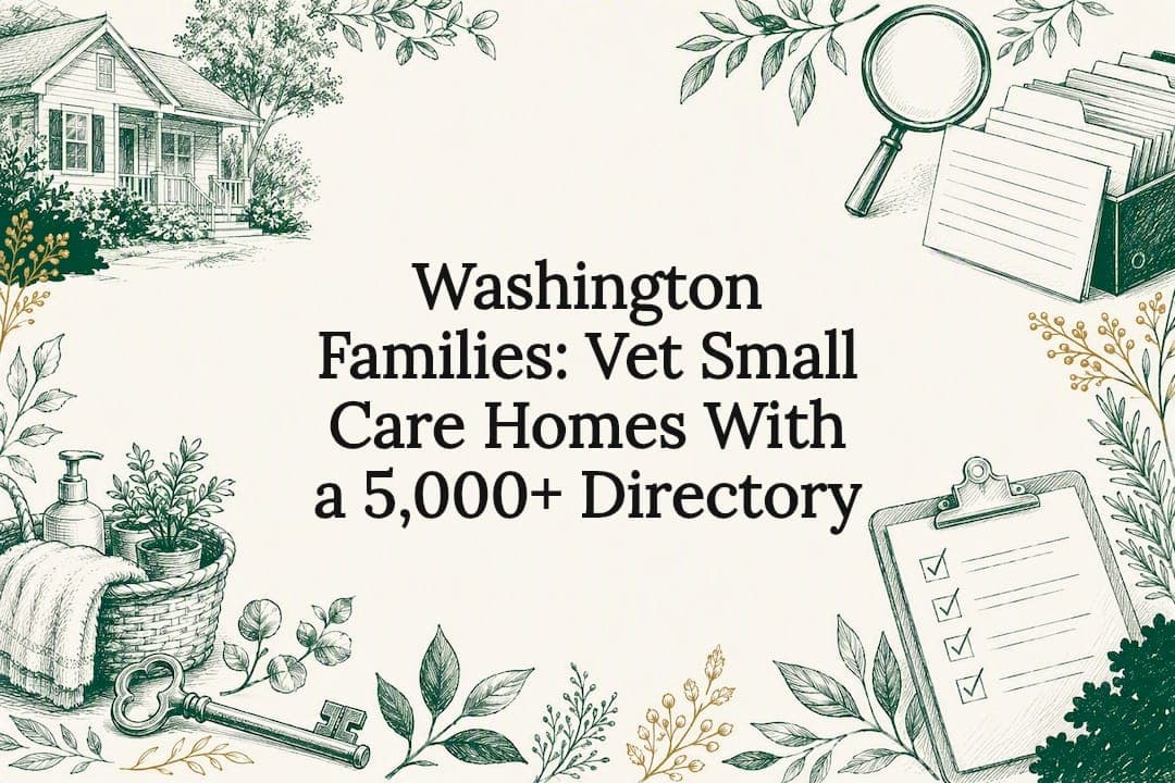 Featured image for Washington Families: Vet Small Care Homes With a 5,000+ Directory