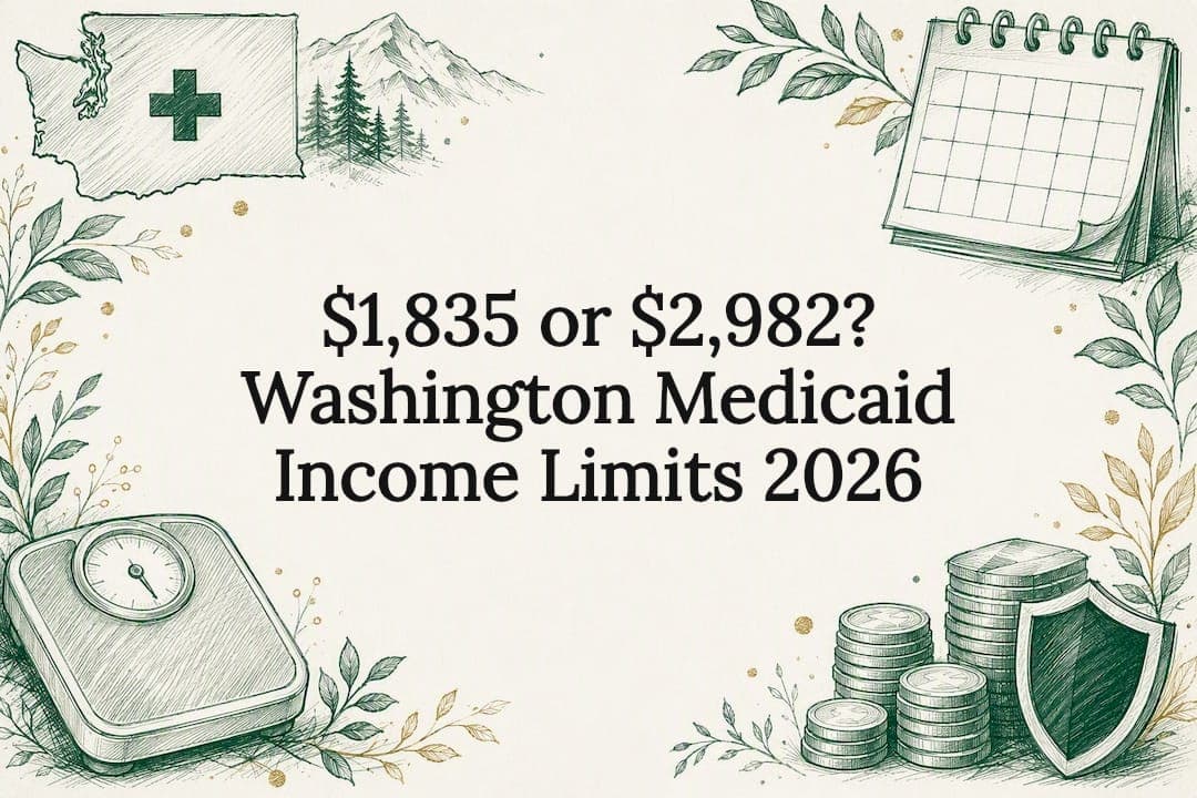 Featured image for $1,835 or $2,982? Washington Medicaid Income Limits 2026