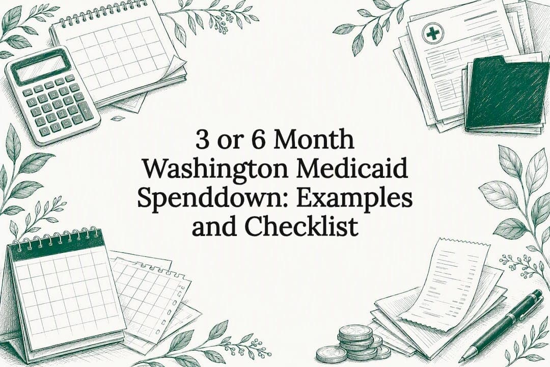 Featured image for 3 or 6 Month Washington Medicaid Spenddown: Examples and Checklist